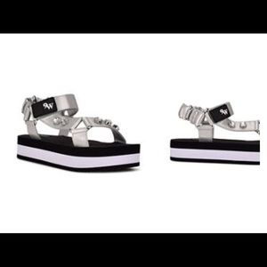 New Nine West Cutie Platform Sandals, 11